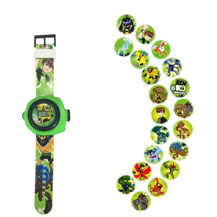 Đồng hồ bé trai người nhện chiếu 20 hình | BigBuy360 - bigbuy360.vn