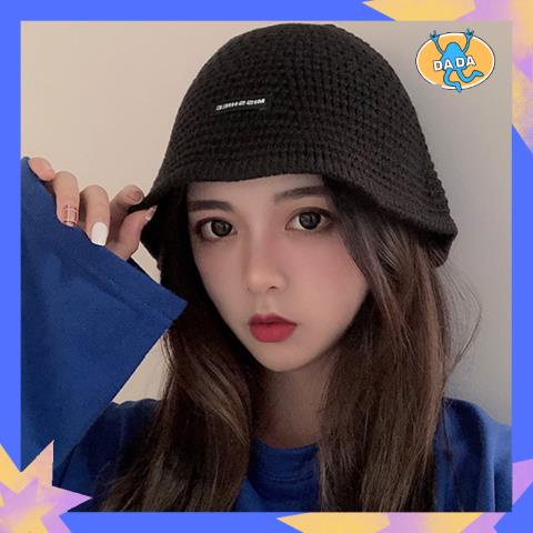 Mũ nồi trẻ em Nhật Bản Mũ ngư dân lười biếng Nữ tối giản hoang dã mùa thu mũ văn học nam chữ nhỏ dán mô hình cặp đôi