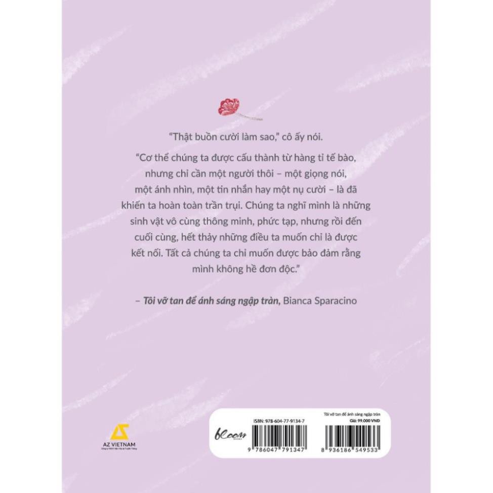 Sách - Tôi Vỡ Tan Để Ánh Sáng Ngập Tràn [AZVietNam] | BigBuy360 - bigbuy360.vn