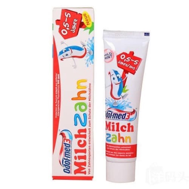 Combo Kem đánh răng kèm bàn chải cho bé từ 0-6 tuổi (Signal, Prokudent, Odol-med) - Hàng xách tay nội địa Đức