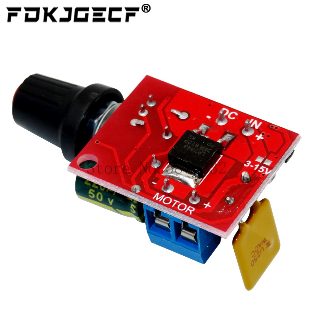 Mô Đun Điều Khiển Tốc Độ Động Cơ DC-DC 4.5V-35V 5A 90W PWM 12V DC