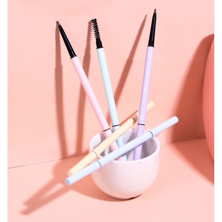 Bút Chì kẻ mày XIXI nét mảnh đều màu tự nhiên Thin Eyebrow Pencil