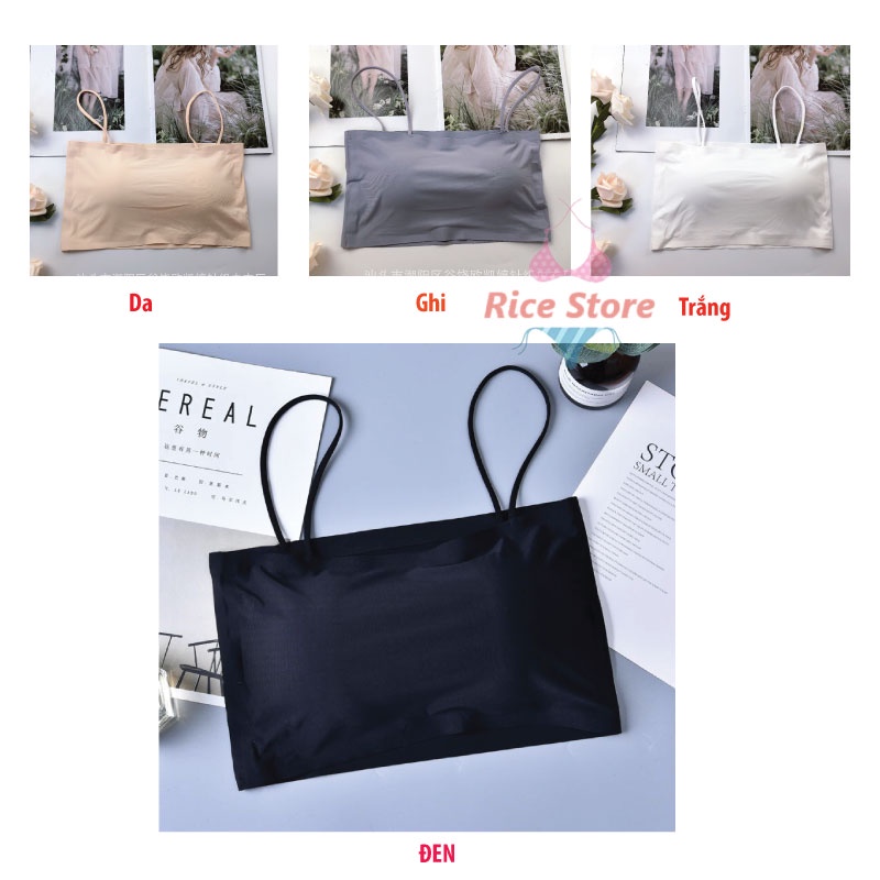 Áo Bra Đúc Su Trơn Quây 2 Dây không gọng nâng ngực KIMCHIBIKINI crotop cao cấp miềm mại gợi cảm bigsize AL017 | BigBuy360 - bigbuy360.vn