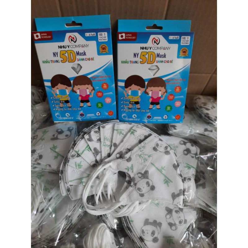 Khẩu trang 5D Như Ý cho bé