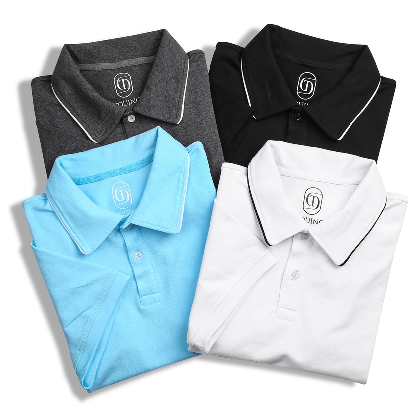 Combo 4 Áo Polo Cá Sấu Cotton 4 Chiều Cao Cấp TQUINO