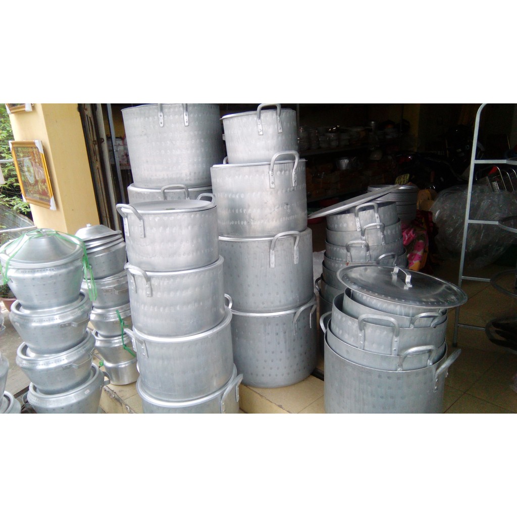 Xoong Nhôm Nện 12-16l