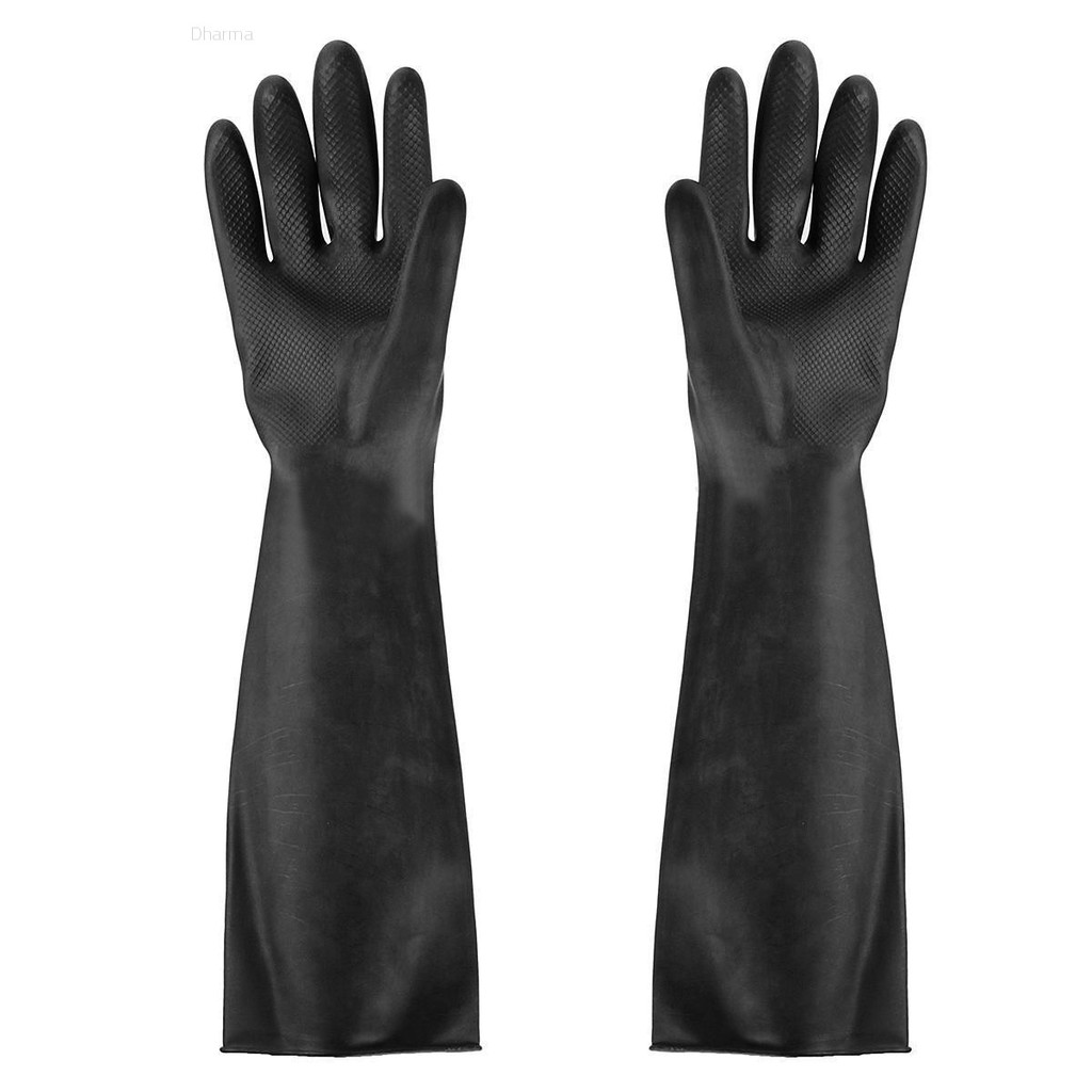 Đôi găng tay cao su bảo vệ chống hóa chất hóa học cho bé 60cm