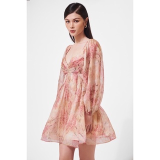 Kaia | đầm ngắn kiểu nữ hở eo - idalia cut-out dress