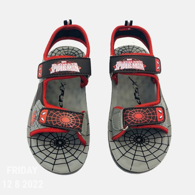 Dép sandal đi học cho bé trai.Dép quai hậu siêu nhân hàng công ty chính hãng