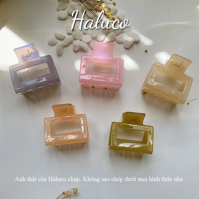 Kẹp tóc càng cua phong cách Hàn Quốc nhiều màu xinh xắn cho nữ Haluco accessories KT05