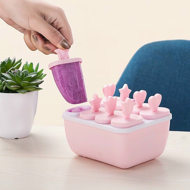 BỘ KHUÔN LÀM KEM LÚA MẠCH 8 QUE CỰC TIỆN DỤNG.phong