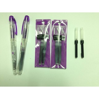 Combo 2 bút mực nhật preppy + 2 vỉ mực + 2 piston