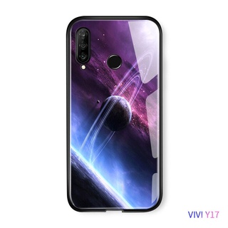 ốp lưng vivo y12-vivo y17-vivo y15-vivo u10 mặt kính bóng galaxy