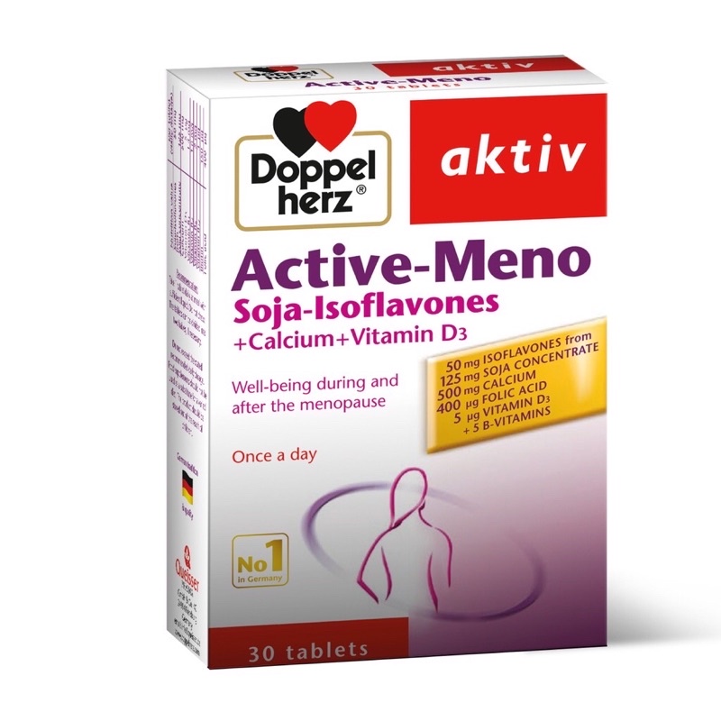 Active-meno thực phẩm 3 trong 1 nhập khẩu Châu Âu dành cho chị em phụ nữ