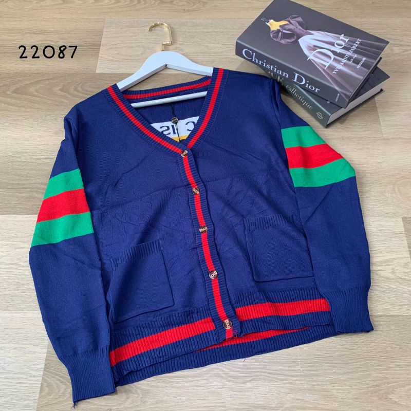 Áo Khoác Cardigan Dệt Kim Thiết Kế Đơn Giản Thời Trang Cho Nữ