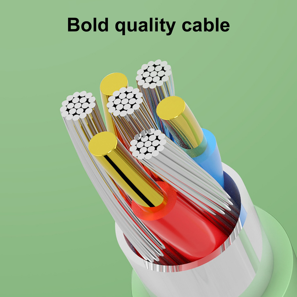 Dây Cáp Sạc Nam Châm 1.8M 5A Micro USB Type-C Cho Điện Thoại Android