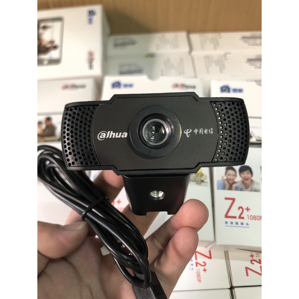 Webcam học onlie, Dạy online trực tuyến Full HD 1080p DAHUA Z2 | Hình ảnh video sắc nét, chân thực| Bảo hành 6 tháng