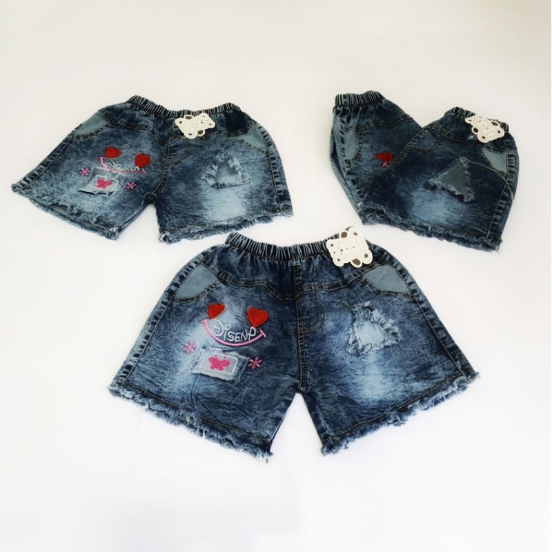 Quần Short Jean Bé Gái NaBi Kids Co Giãn Chất Cao Cấp Mềm Mát Cho Bé Từ 20-38Kg