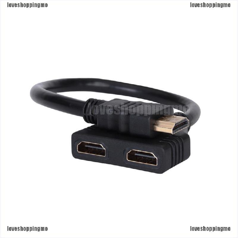 Cáp Chuyển Đổi 1080p Hdmi Sang 2female 1 Ra 2 Out