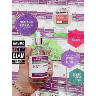 Serum cấp nước cho da dr.sunmi 100ml care ha plus 100dt duel hyaluronic acid esence