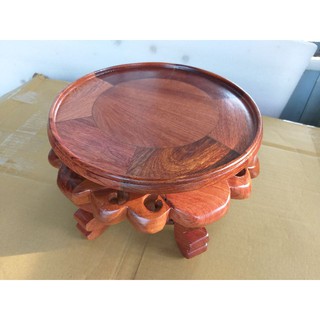 Đôn gỗ Hương cao cấp mặt 24cm