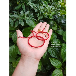 Vòng Đôi Nam Nữ Đan Tuyệt Đẹp ( Thông báo - Ghi chú size cổ tay )