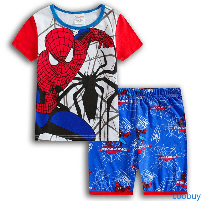 Set đồ ngủ tay ngắn cá tính dành cho bé trai