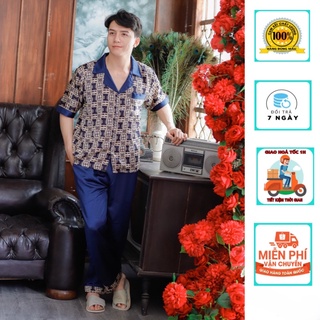 bộ đồ bộ pijama nam cao cấp mát mịn,sang trọng