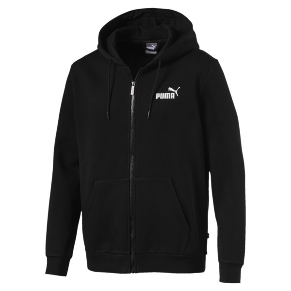 Áo khoác nỉ nam Puma Essentials Men's Hooded Fleece Jacket (Màu đen)