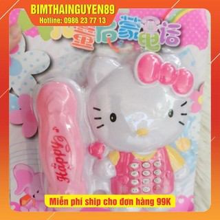 Điện thoại đồ chơi hello kitty
