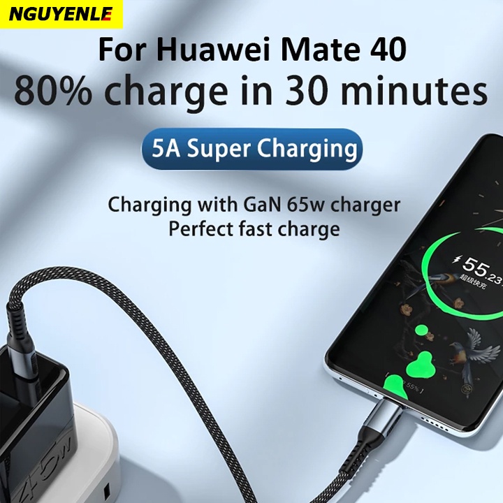 Cáp sạc nhanh 100W PD Type C to C Samsung MacBook iPad Pro HP DELL có truyền dữ liệu