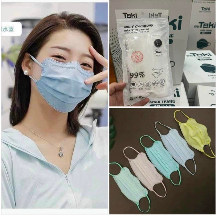 Thùng 30 Túi 300 Chiếc Khẩu Trang Kingrap KF95, Chống Bụi, Kháng Khuẩn, Bảo Vệ bạn