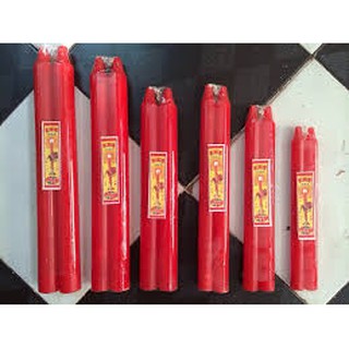 Đèn cầy cặp từ nhỏ đến lớn từ số 3 đến số 6 đều đựng trong hộp