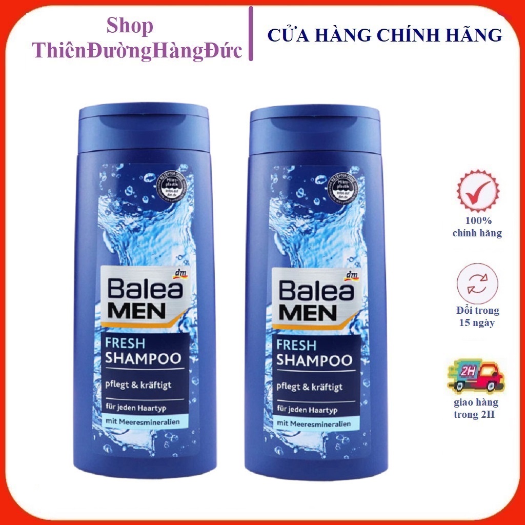 [HÀNG ĐỨC] DẦU GỘI DẦU BALEA MEN 300ml