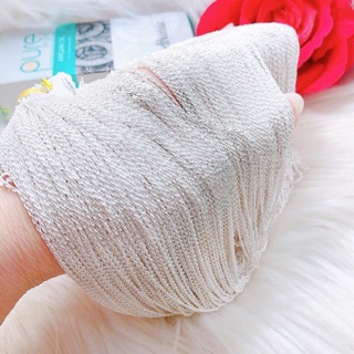 Dây chuyền xoắn thừng chuẩn bạc ta