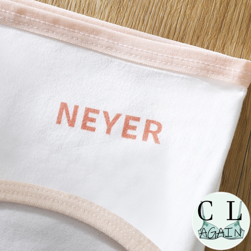Quần Lót cotton Không Đường May Thoáng Khí Thoải Mái Dễ Thương Cho Nữ