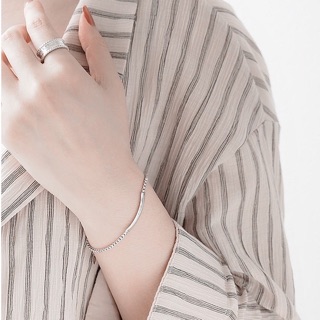 Lắc tay bạc 925 khắc tên theo yêu cầu,Lắc tay đôi bạc Ý khắc tên theo yêu cầu-Minh Tâm Jewelry