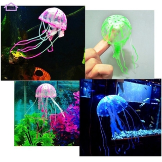 Sứa Silicon Phát Sáng Trang Trí Bể Cá