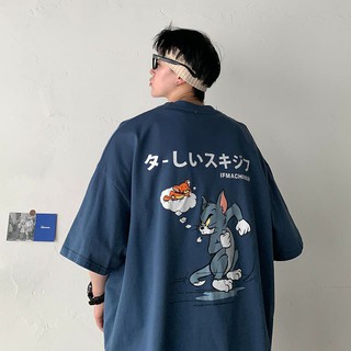 Áo thun tay lỡ mèo TOM cực yêu 🥰🥰🥰😚☺