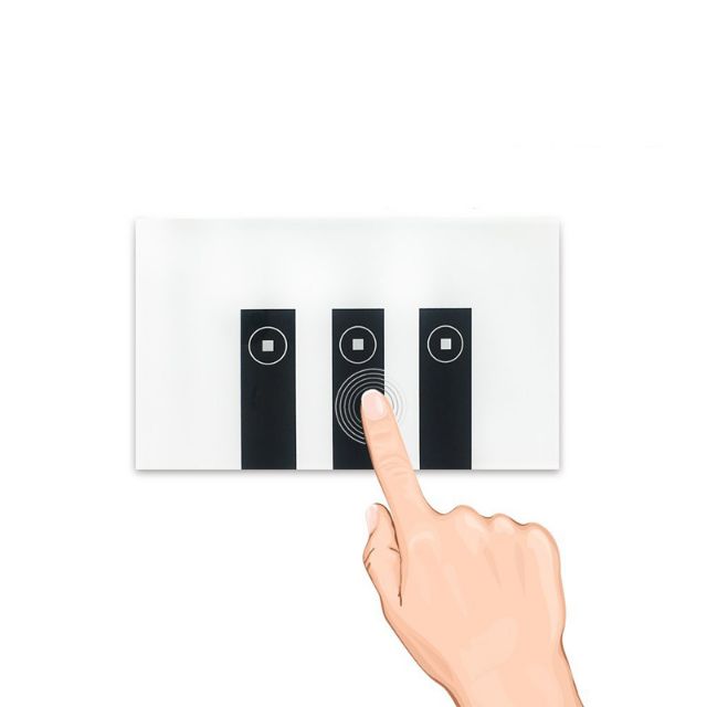 Công tắc thông minh wifi 3 nút bấm