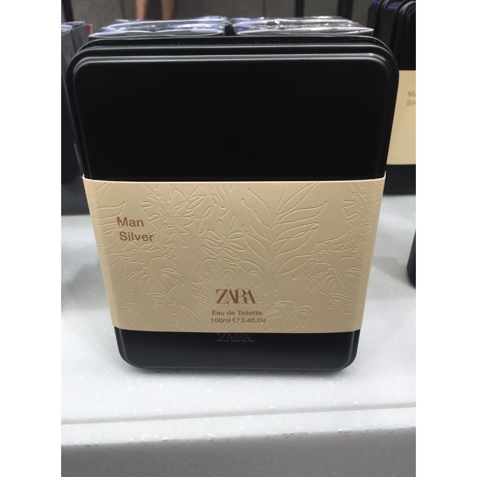 Sale 🍁 Nước hoa Zara Man: Man Silver Limited 2019 100ml . Chính Hãng Có BH 🍁 .