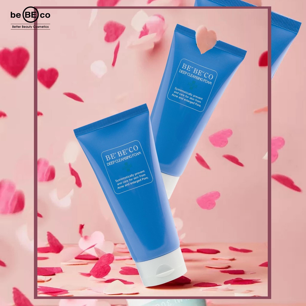 Sữa rửa mặt BEBECO AC-T-LINE DEEP CLEANSING FOAM 170ml cho da dầu mụn