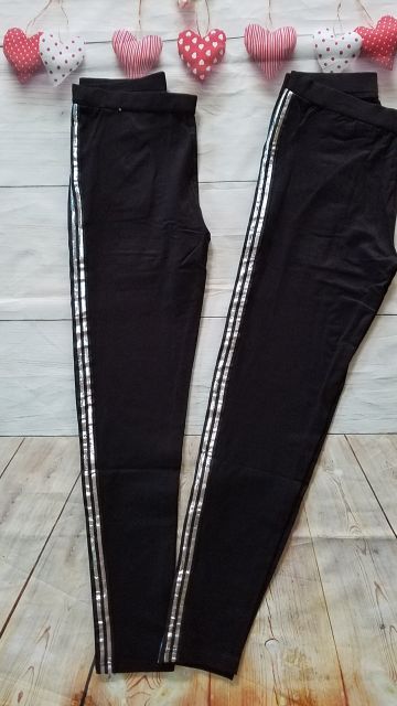 Quần Legging 2 sọc trắng | BigBuy360 - bigbuy360.vn