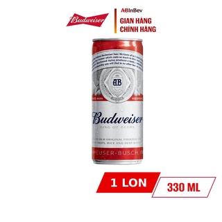 1 Lon Bia Budweiser Chính Hãng