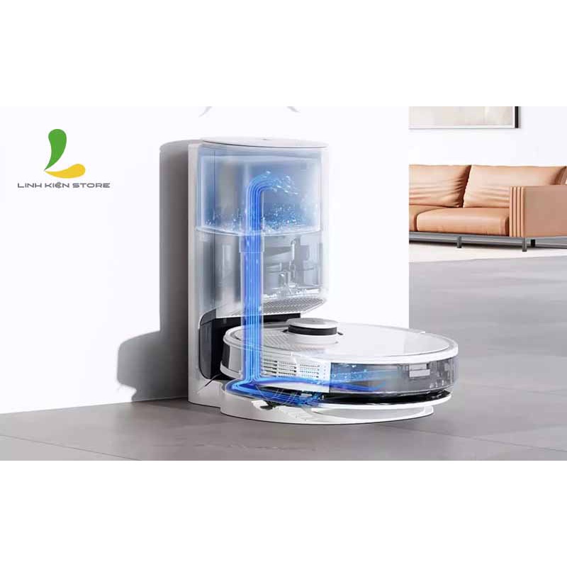 Robot hút bụi Ecovacs Deebot N8 Pro - Tích hợp nhiều tính năng thông minh vượt trội - Khả năng vượt vật cản