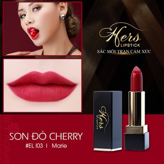 Son Lì Hers Tự Nhiên, Không Chì, Lâu Trôi (Màu Đỏ Cherry)