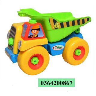 Bộ đồ chơi Hướng nghiệp Đội kỹ sư tài ba -Xe Tải Sato 55