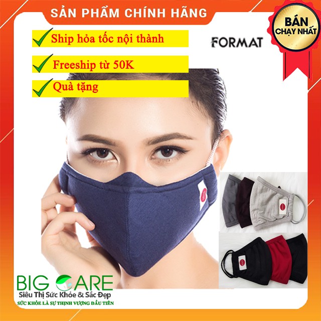 [Chính Hãng] Set 3 Khẩu Trang Format Sunstop WarmMax Khẩu Trang Kháng Khuẩn Chống Nắng Khử Mùi Cho Nam Nữ - QueenStore | BigBuy360 - bigbuy360.vn