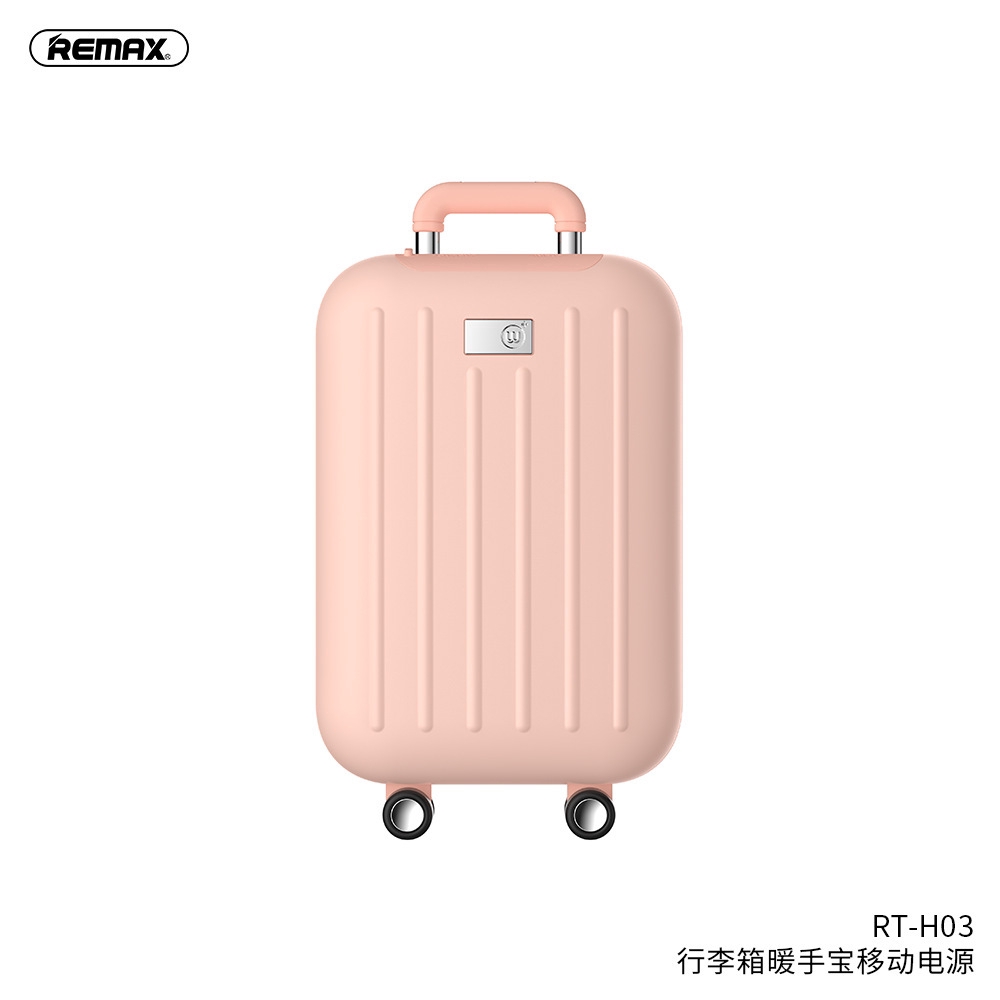 REMAX  Luggage Series 2 In 1 Power Bank &amp; Hand Warmer RT-H03