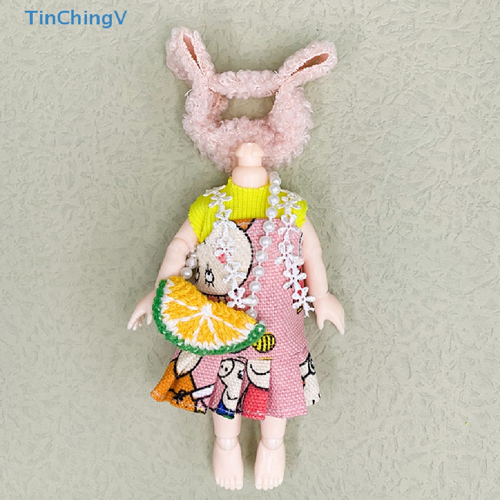 Bộ Đồng Phục Thời Trang Dành Cho Búp Bê 16-17cm Ob11 1 / 8 Bjd